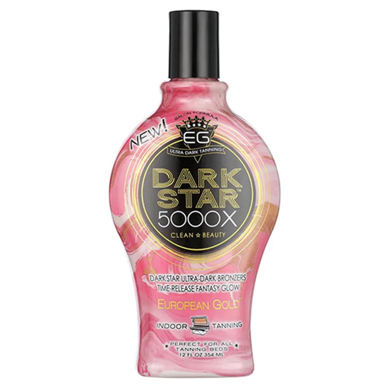 لوسیون سولاریوم یوروپین گلد مدل Flash Black 5000X حجم 354 میل