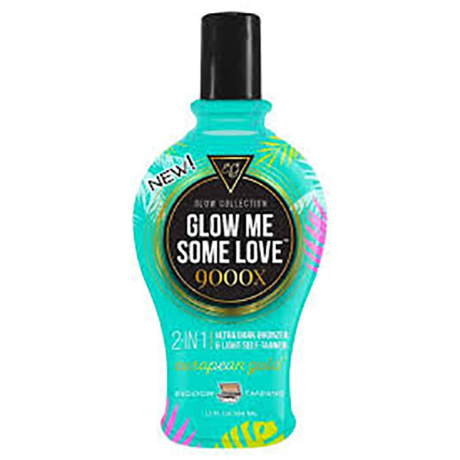 لوسیون سولاریوم یوروپین گلد مدل Glow Me Some Love 9000X حجم 354 میل